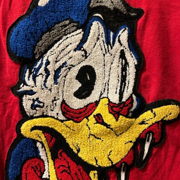 RAW Own The Now Red Graphic T-Shirt with Cartoon Design - Picture 5 of 9